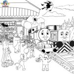 Thomas and friends coloring book