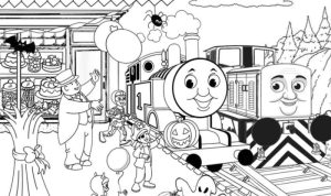 Thomas and friends coloring book