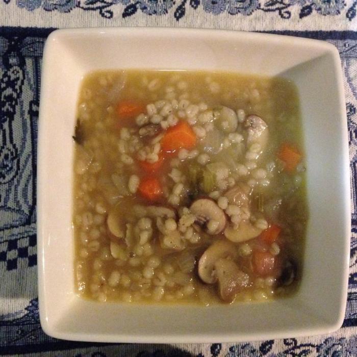 Barley mushroom soup recipes