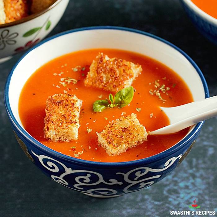 Soup recipes without tomatoes