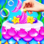 Mermaid Glitter Cake Maker